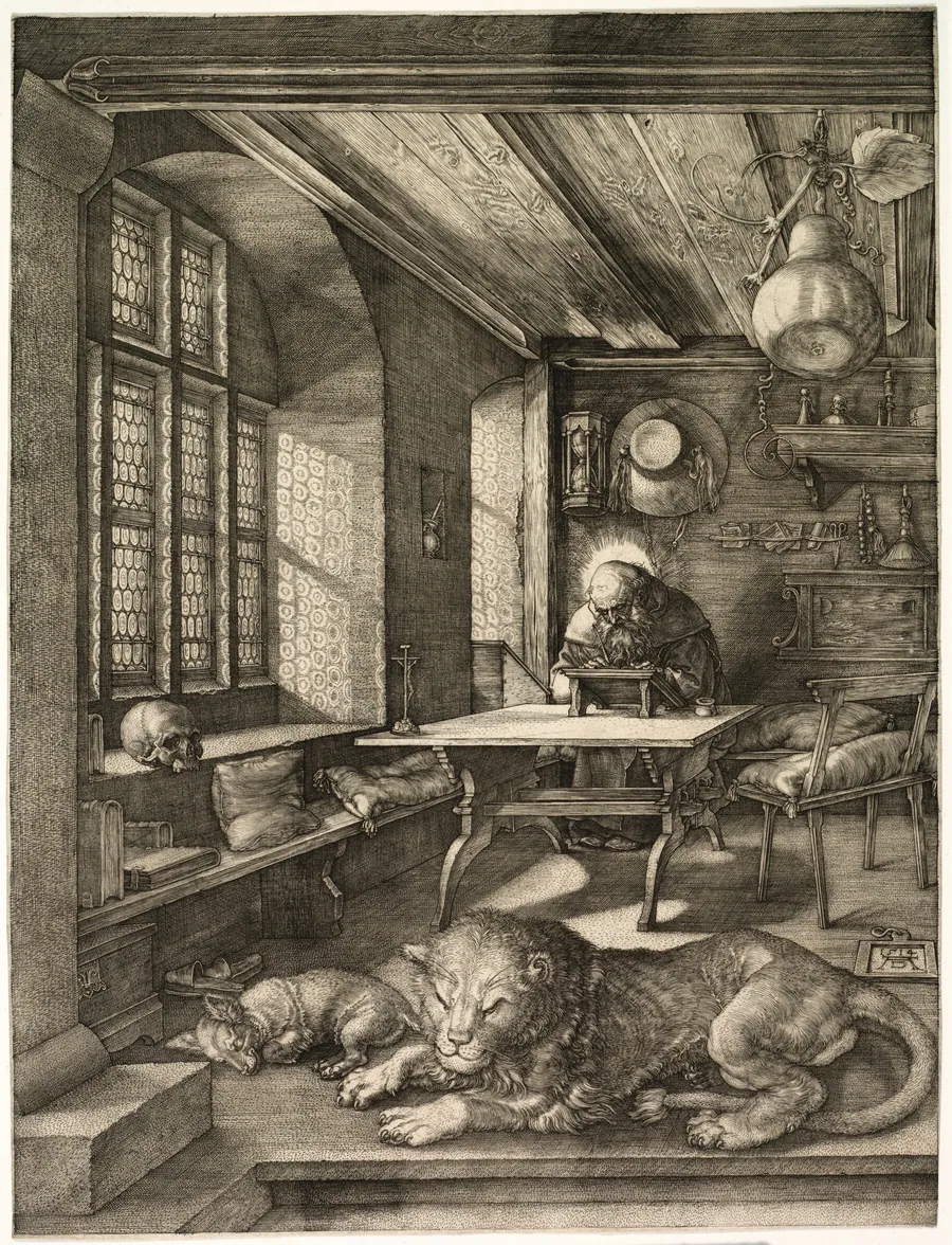 St. Jerome in his Study by Albrecht Dürer