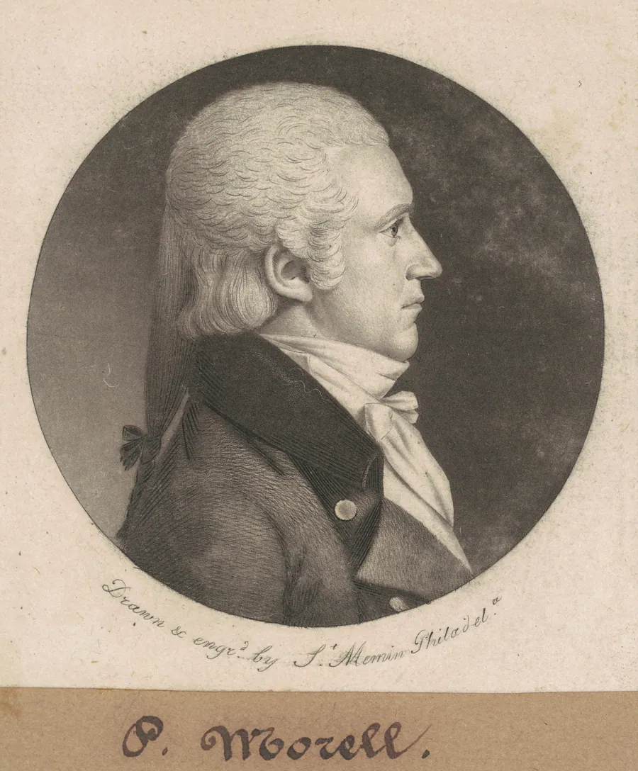 P. Morell by Charles B. J. Févret de Saint-Mémin