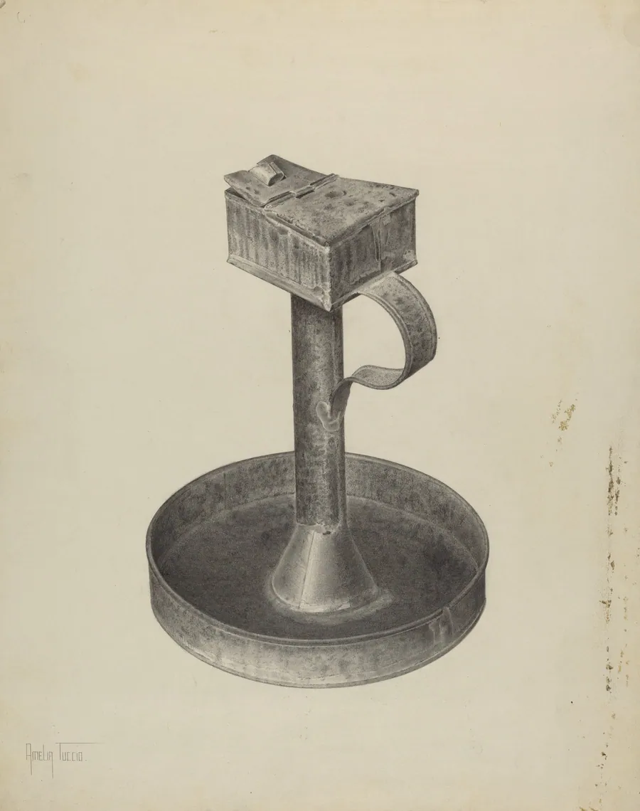 Betty Lamp and Stand by Amelia Tuccio