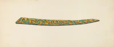Woodcarving from Ship's Bow