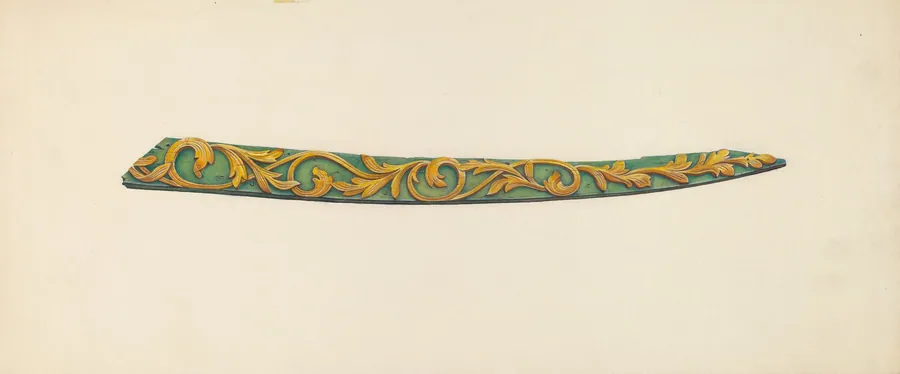 Woodcarving from Ship's Bow by Beatrice DeKalb