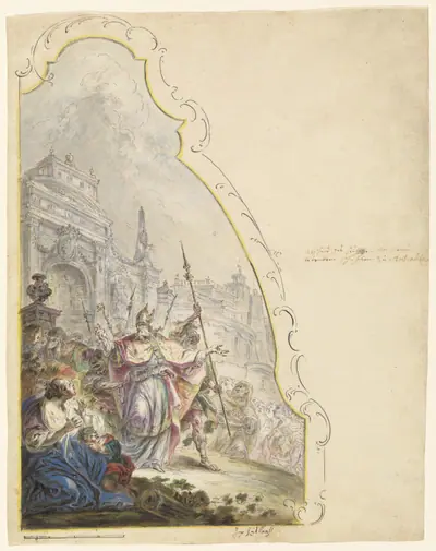 Saint Ignatius Leaving Antioch