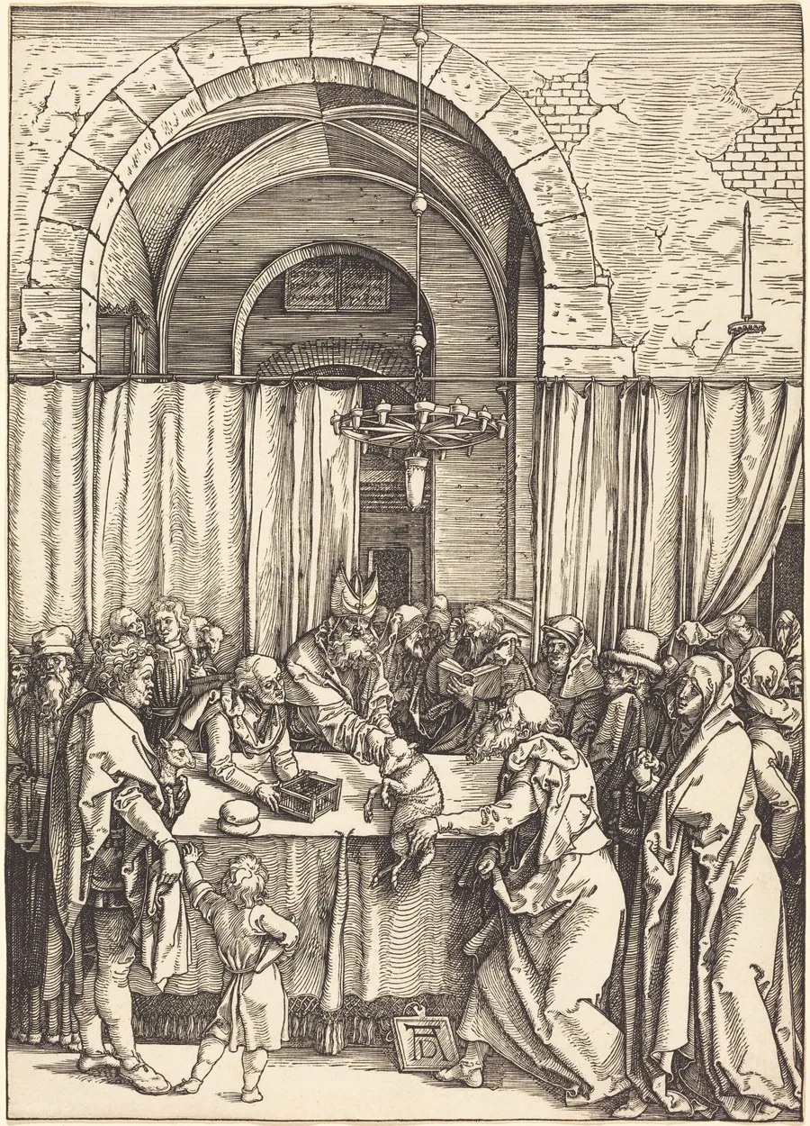 Joachim's Offering Rejected by Albrecht Dürer