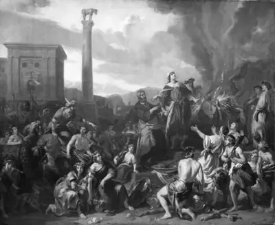 Jeroboam ofrer til guldkalven