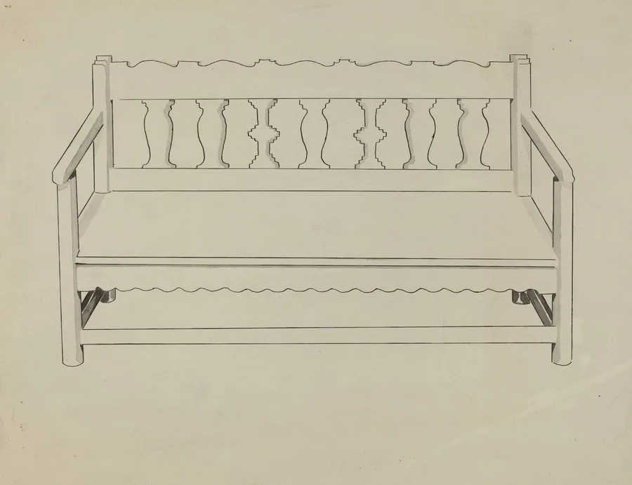 Church Pew by J. Henry Marley