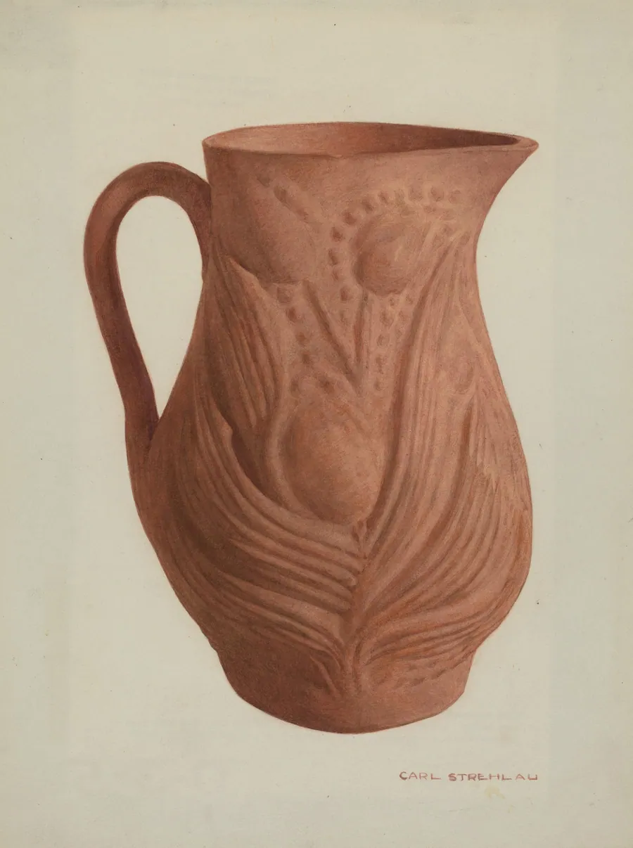 Pa. German Pitcher by Carl Strehlau