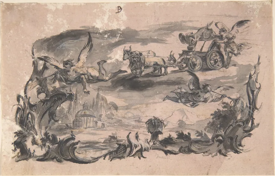 Design for a Book Illustration by Franz Sigrist