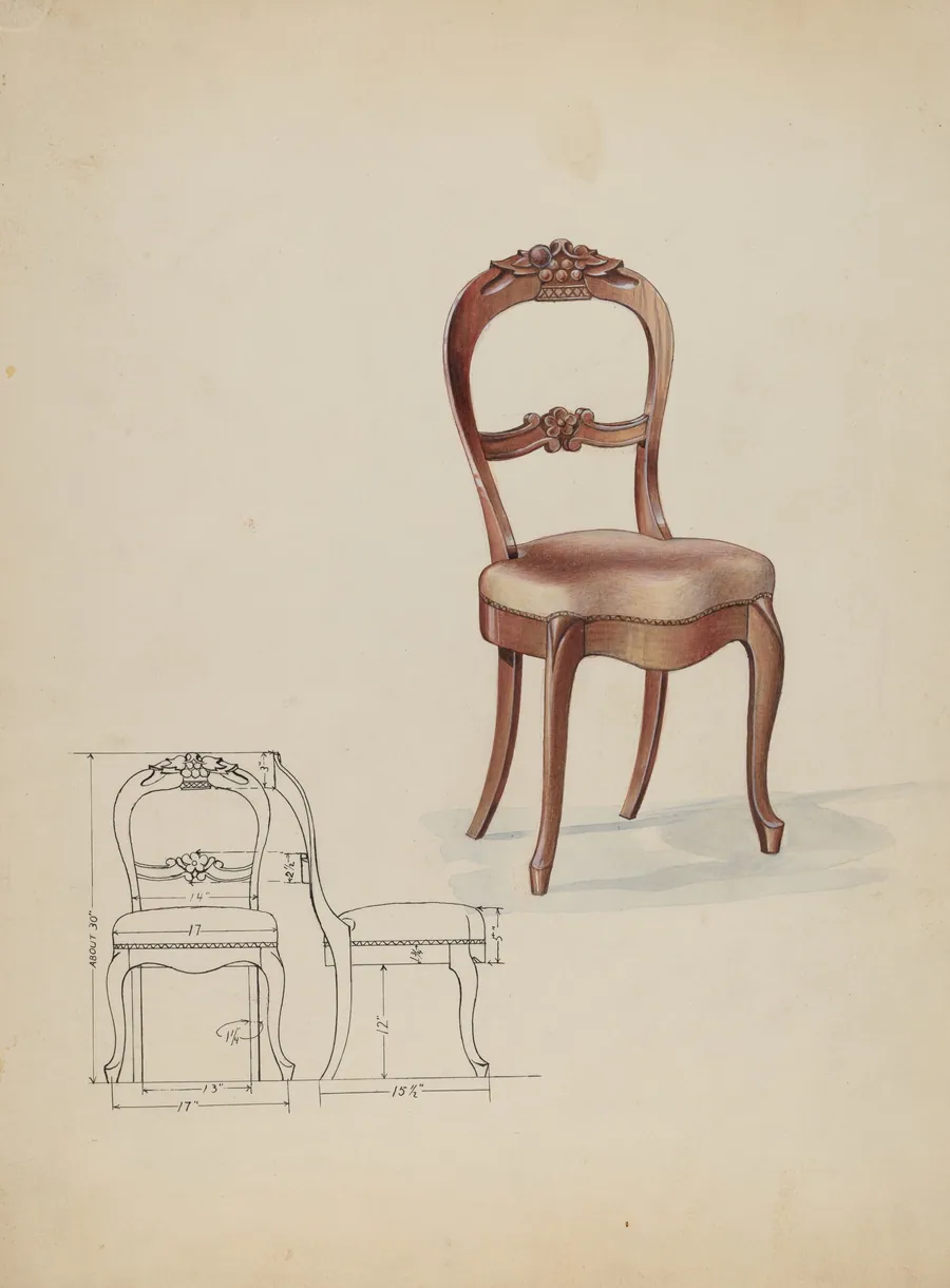 Chair by Wellington Blewett