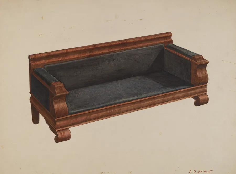 Child's Settee by David S. De Vault