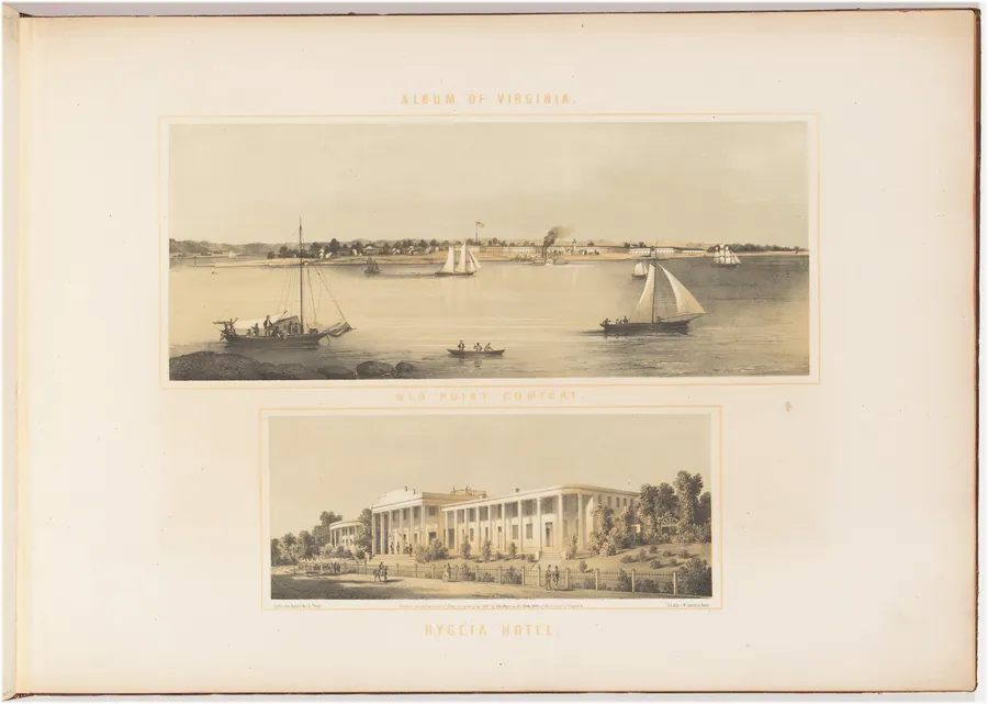 Old Point Comfort and the Hygeia Hotel by Edward Beyer