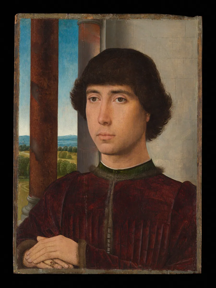 Portrait of a Young Man by Hans Memling