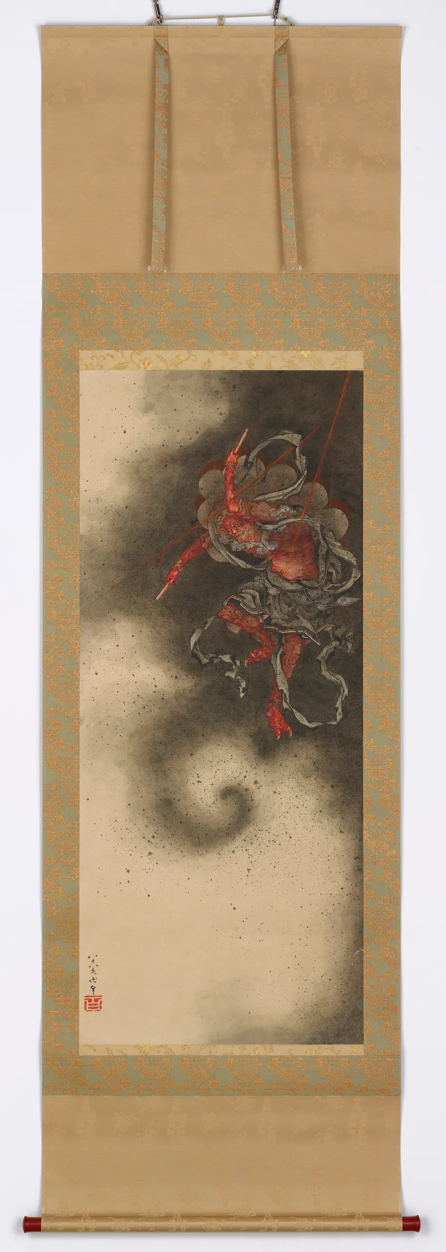 Thunder god by Katsushika Hokusai 葛飾北斎 (1760-1849)