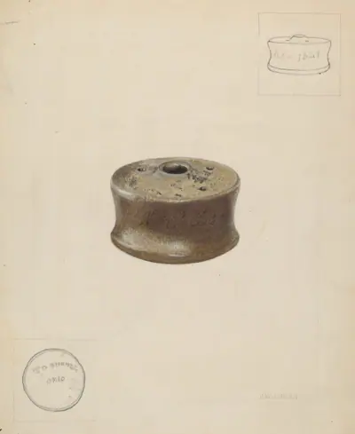 Ceramic Ink Well