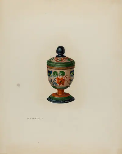 Pa. German Saffron Box