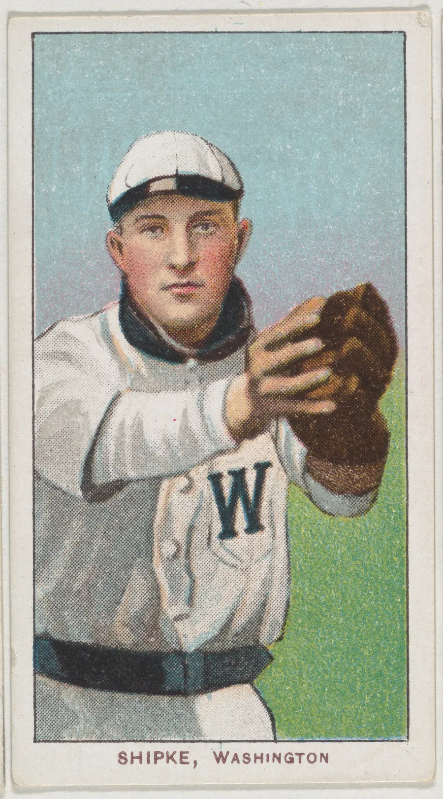 Shipke, Washington, American League, from the White Border series (T206) for the American Tobacco Company by American Tobacco Company