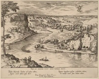 River Landscape with Mercury and Psyche