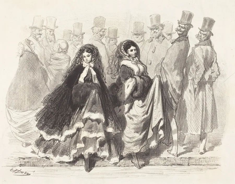 Street Scene by Gustave Doré
