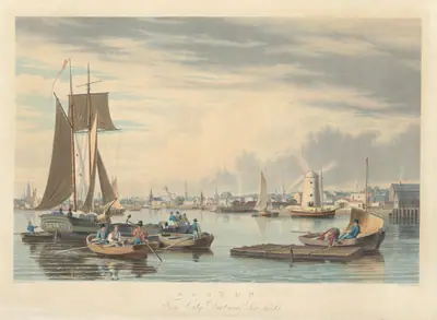 Boston: From City Point near Sea Street