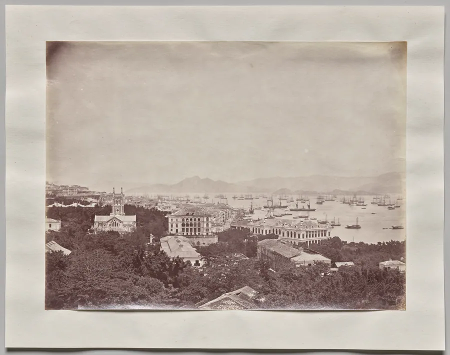 Untitled (General view of Hong Kong from the Scandal Point looking west) by William Pryor Floyd