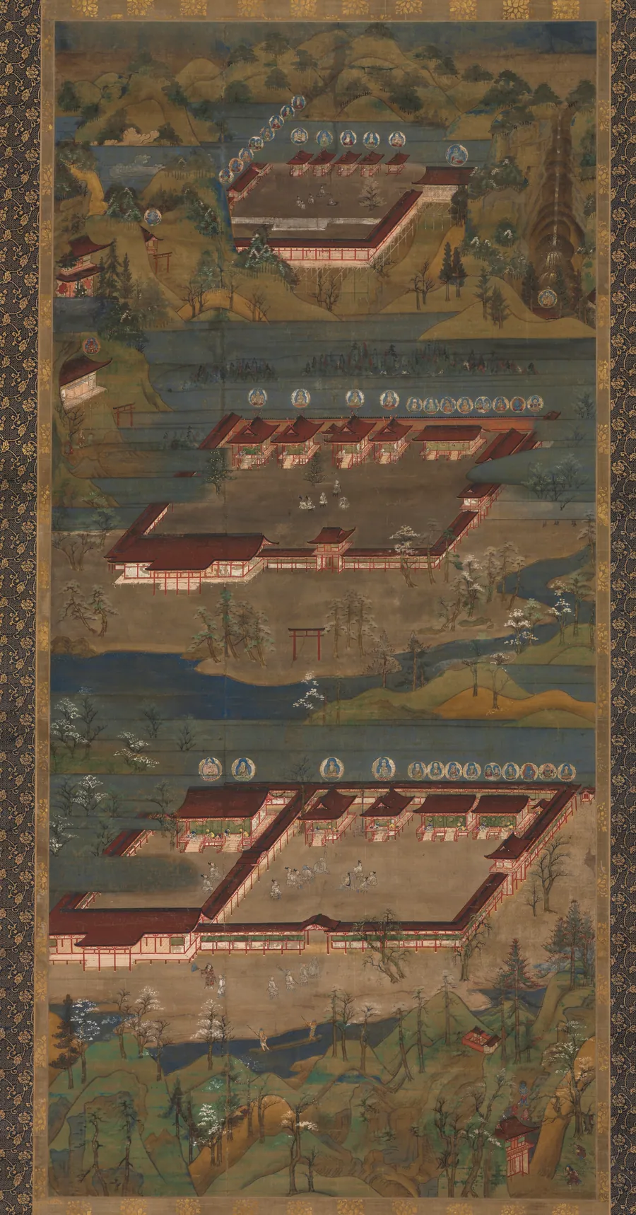 Mandala of the Three Shrines at Kumano