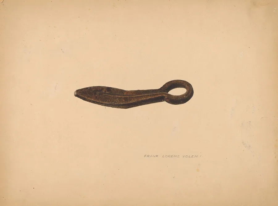 Lumberman's Brailing Pin by Frank Volem