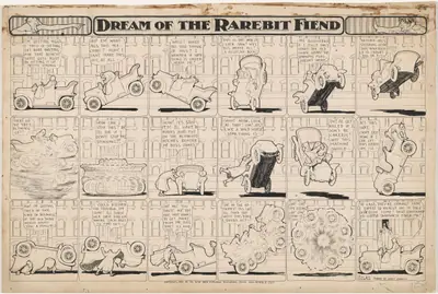 Dream of the Rarebit Fiend: Bucking Automobile