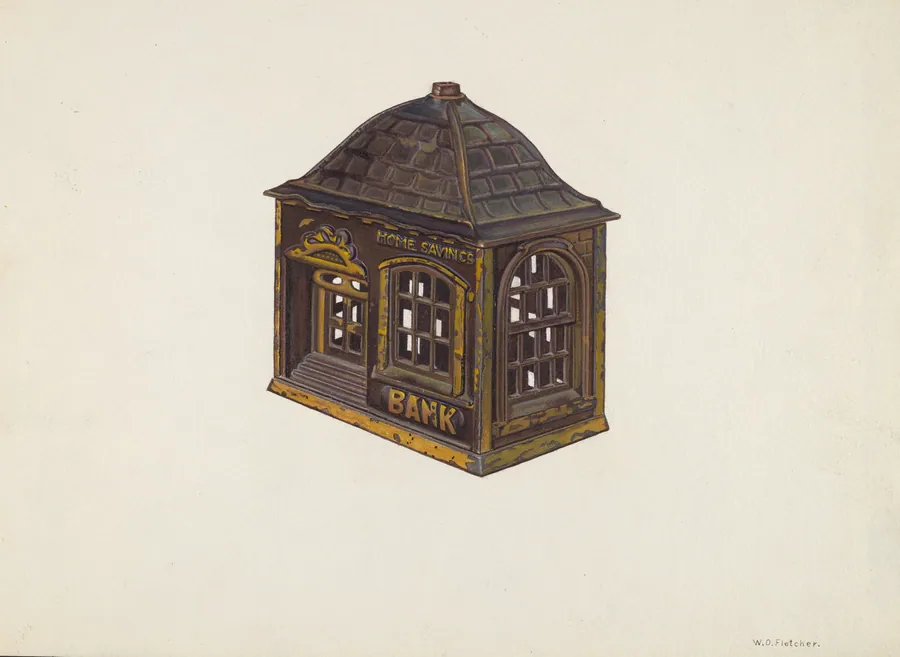 Home Savings bank by William O. Fletcher