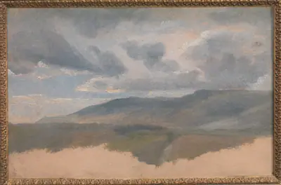 Landscape Study with Clouds