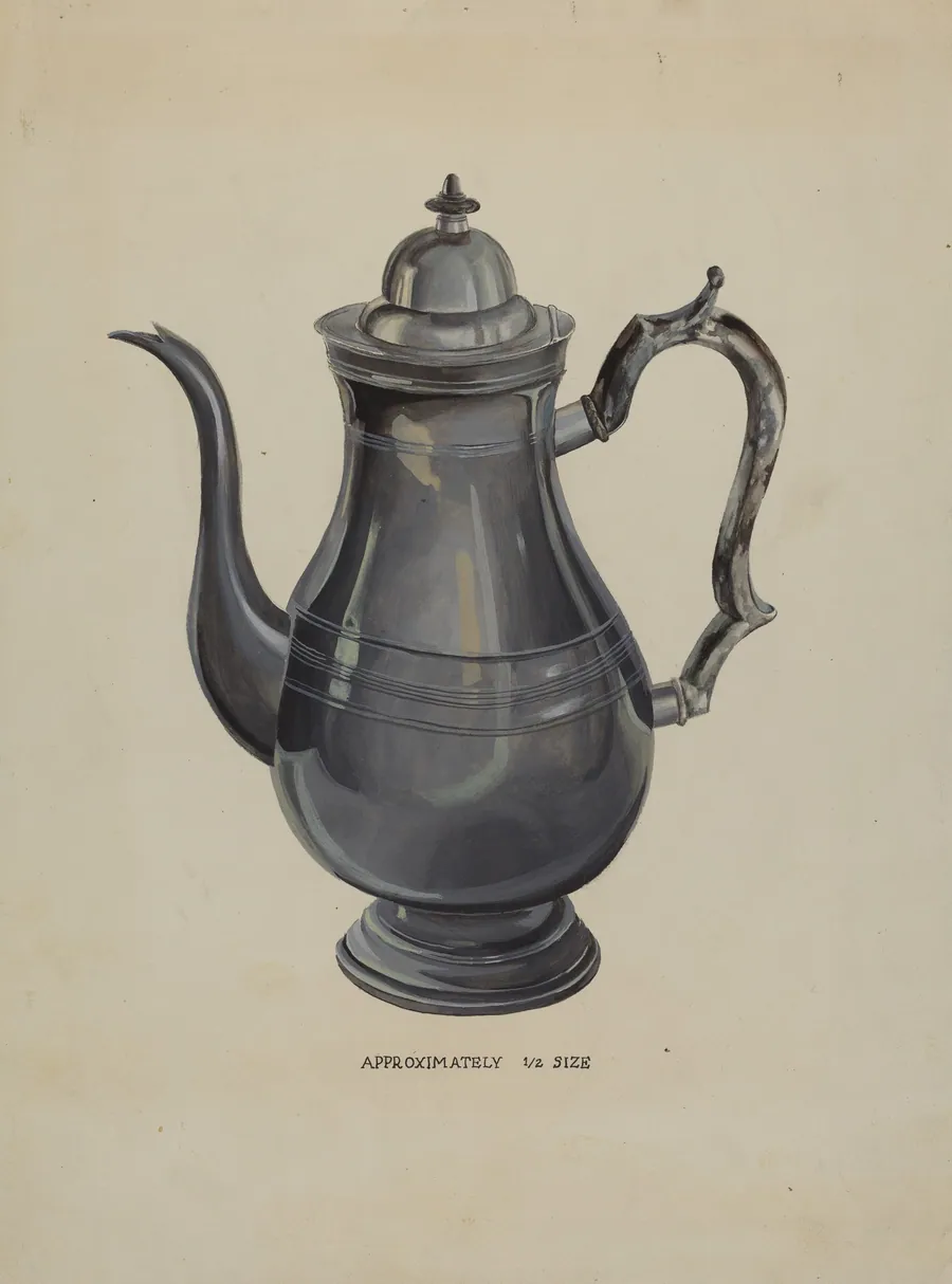 Coffee Pot by Roberta Elvis