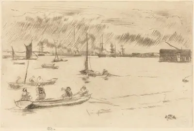 The Thames Towards Erith