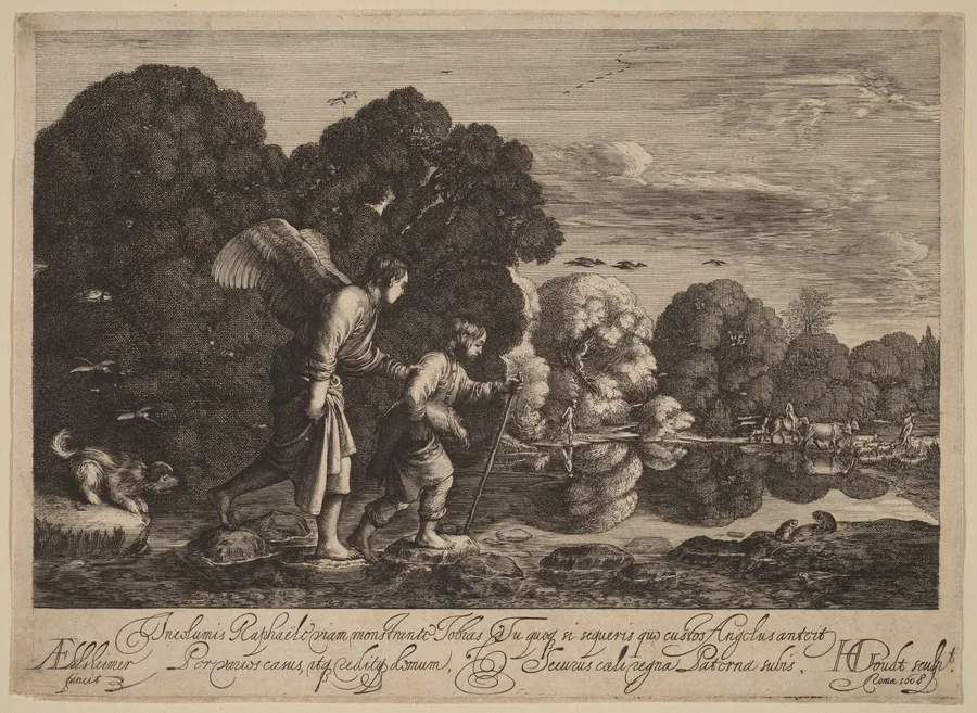 Tobias and the Angel (The Little Tobias) by Hendrik Goudt