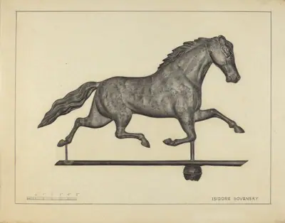 Weather Vane Finial