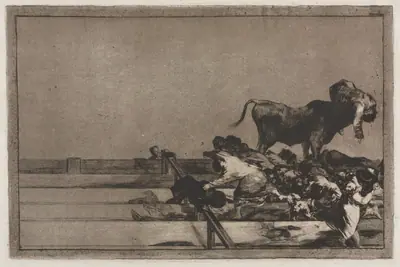 Bullfights:   Dreadful Events in the Front Rows of the Ring at Madrid and Death of the Mayor of Torrejon