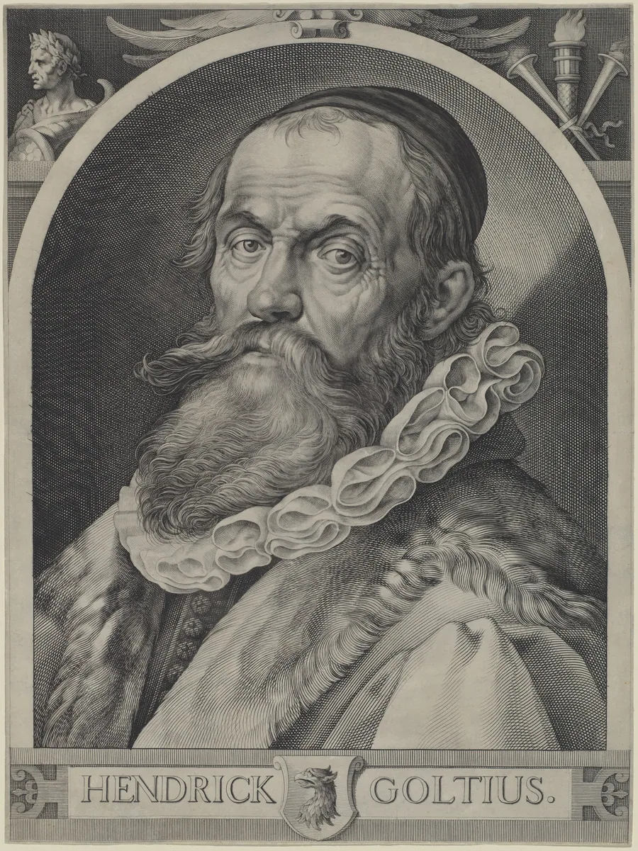 Portrait of Hendrick Goltzius by Jan Muller