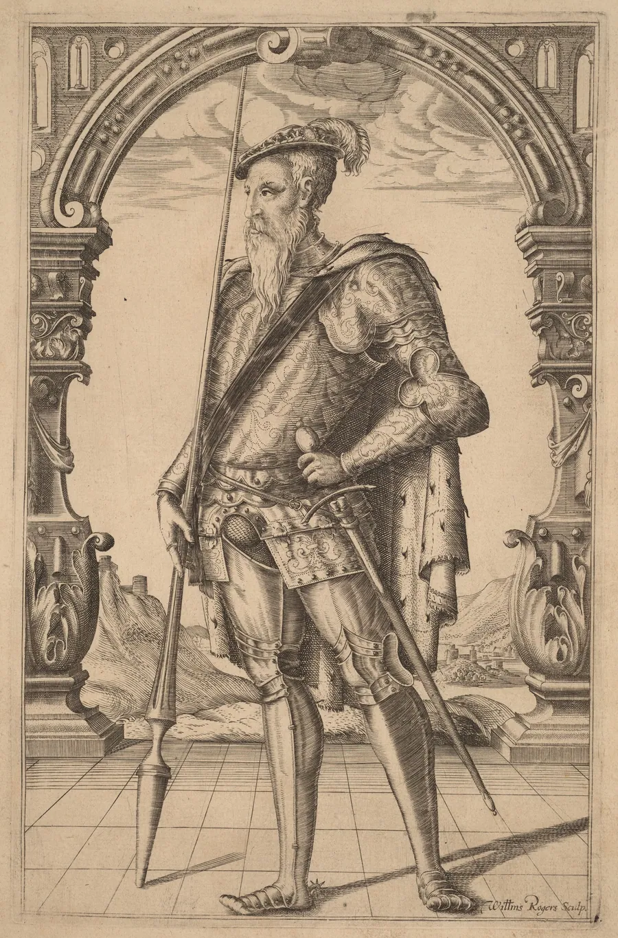 Alfonso X, King of Castile by William Rogers