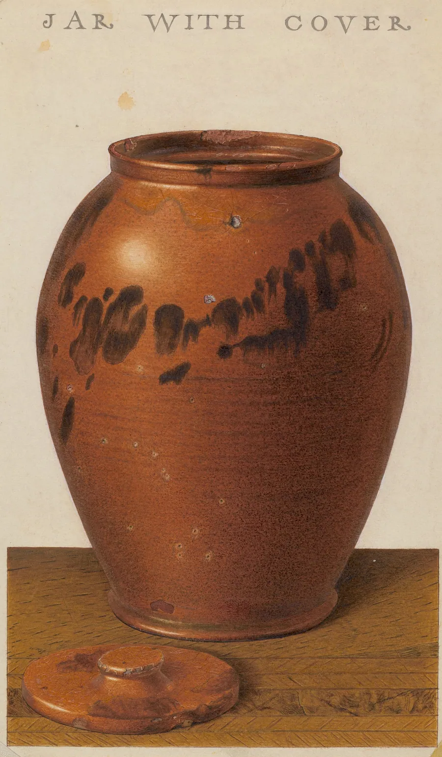 Covered Jar by Alfred Parys