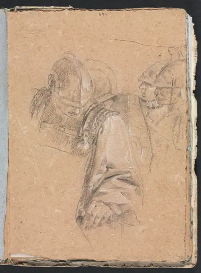 Verona Sketchbook: Soldiers (page 73)