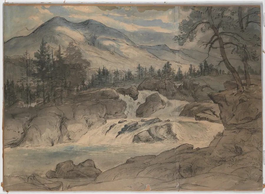 The Labro Falls by Thomas Fearnley