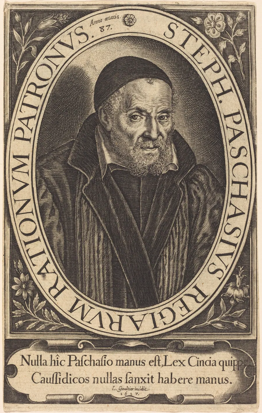 Stephanus Paschinus by Léonard Gaultier
