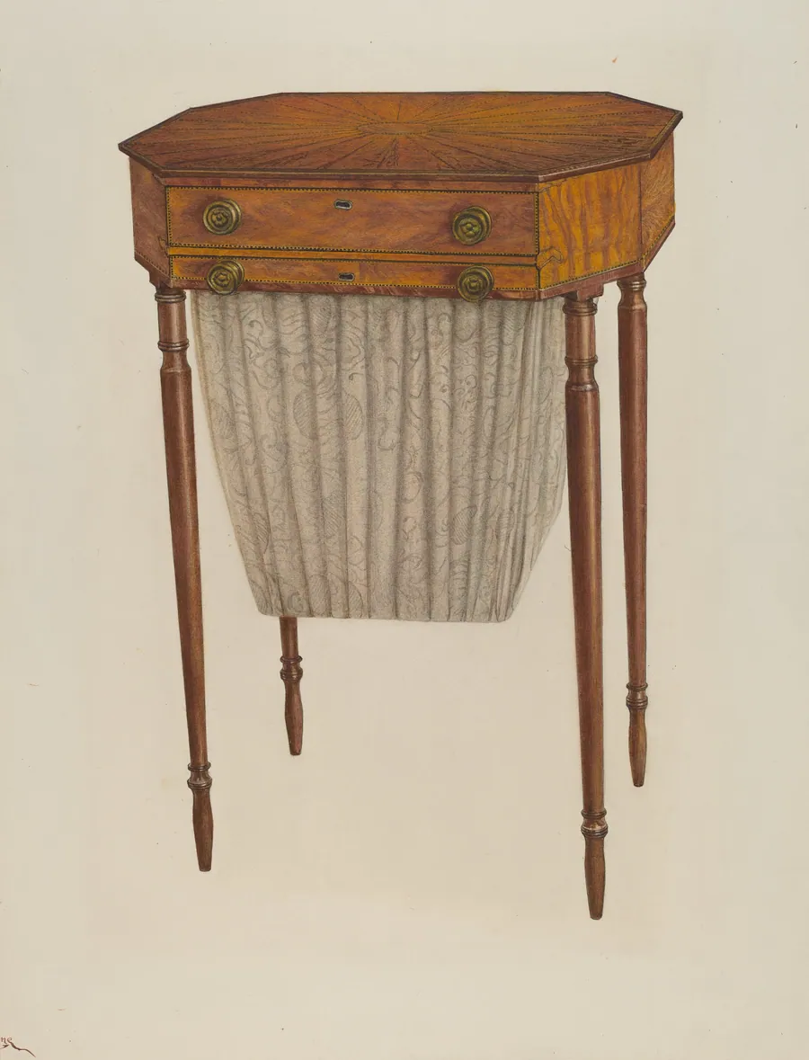 Sewing Table by Rolland Livingstone