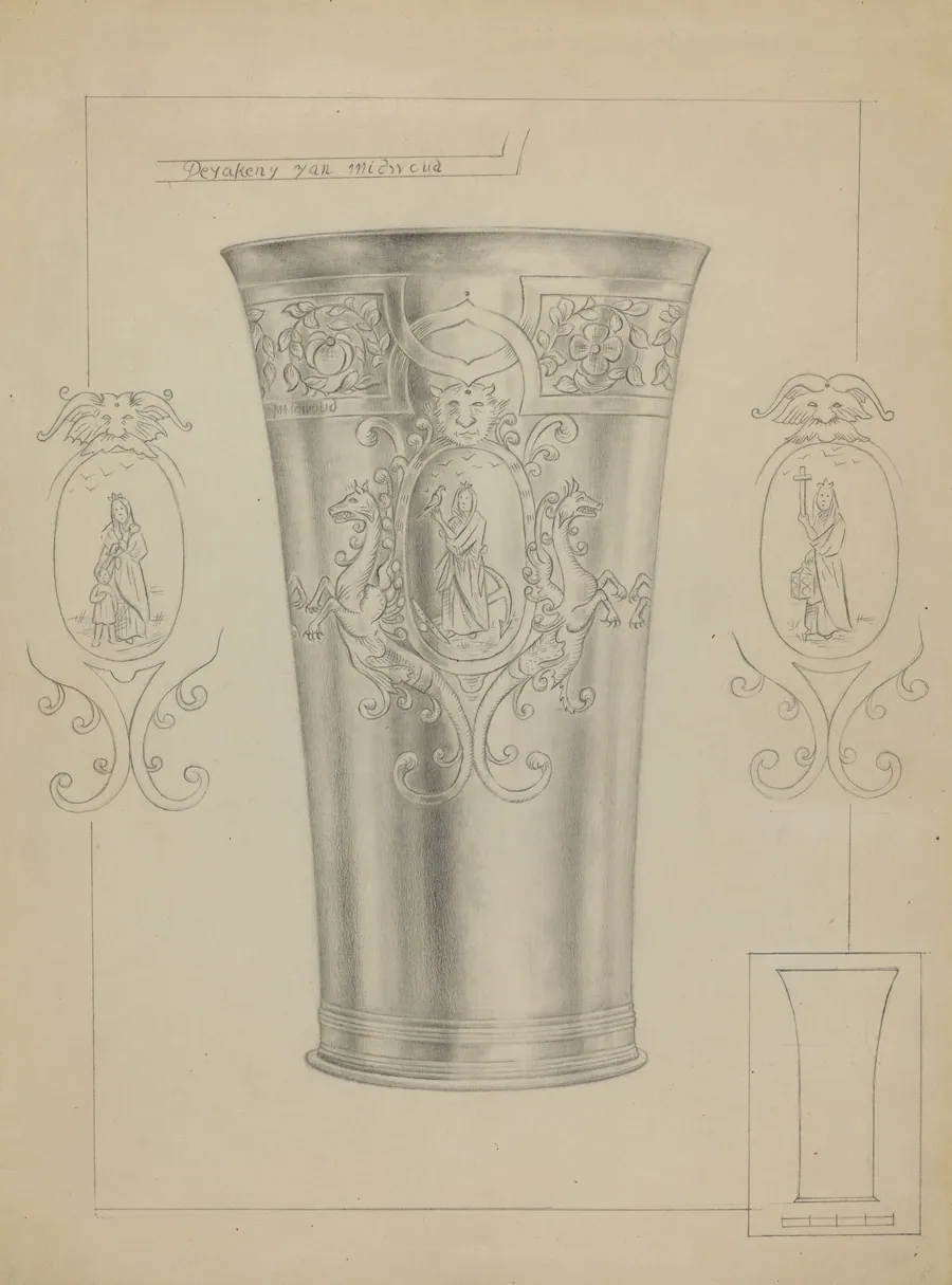 Silver Beakers by Clayton Braun