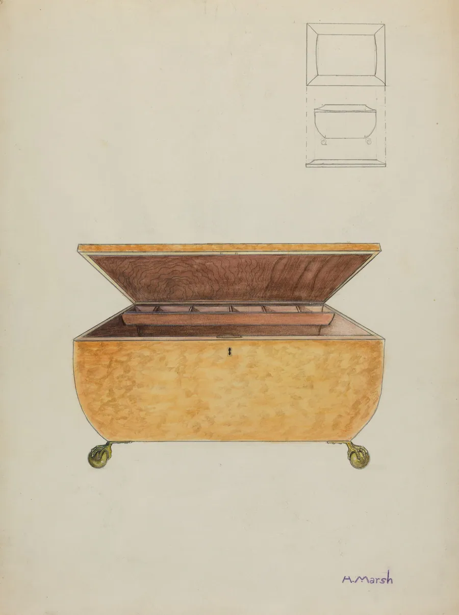 Sewing Box by Herbert Marsh