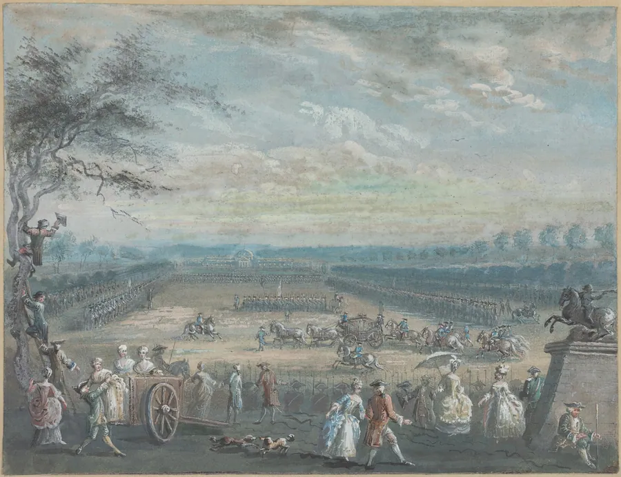 A Review on the Champs de Mars by Jean-Baptiste Le Paon