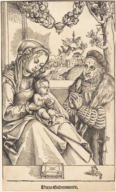 The Virgin and Child Adored by Frederic the Wise of Saxony