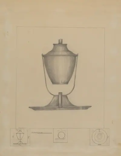 Whale Oil Lamp