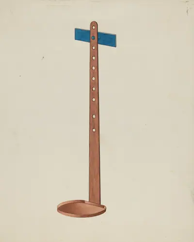 Shaker Candle Stand