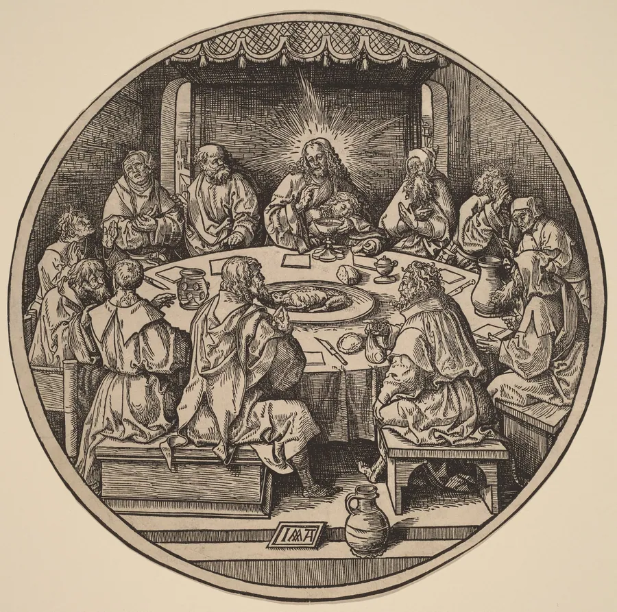 The Last Supper by Jacob Cornelisz van Oostsanen