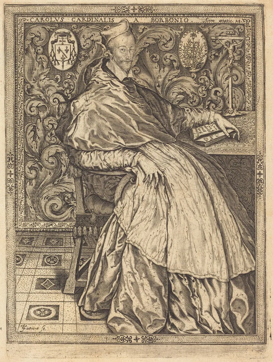 Cardinal Charles de Bourbon by Jean de Gourmont I