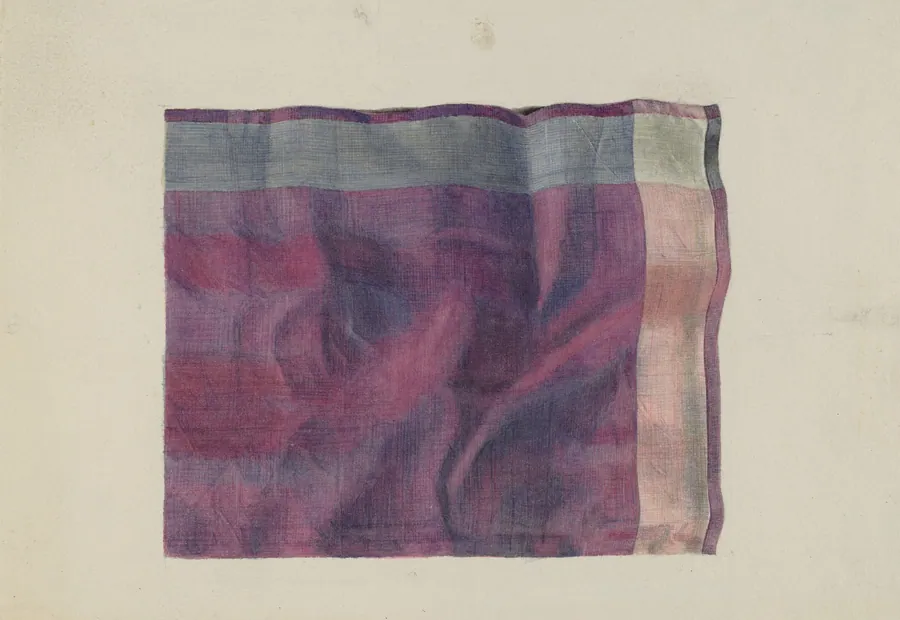 Shaker Silk Kerchief by Elizabeth Moutal