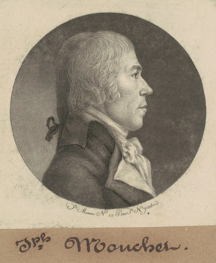 Joseph Mouchet by Charles B. J. Févret de Saint-Mémin
